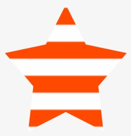 Orange Star Clipart - Sign, HD Png Download, Transparent PNG