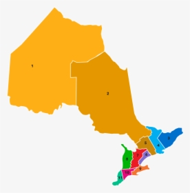 Please See Below To Cross-reference With The Ontario - Map Of Ontario Economic Regions, HD Png Download, Transparent PNG