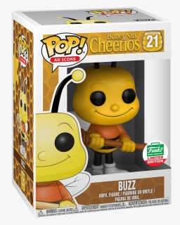 Honey Nut Cheerios Buzz Bee - Ad Icons Funko Pop, HD Png Download, Transparent PNG