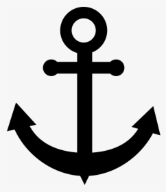 Anchor Outline Svg - Sailor Anchor, HD Png Download, Transparent PNG