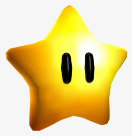Mario Star Png Image Background - Power Star Mario Galaxy, Transparent Png, Transparent PNG