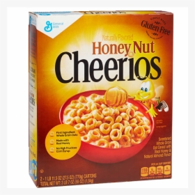 Honey Nut Cheerios Cereal Box, HD Png Download, Transparent PNG