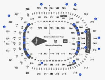 Chesapeake Energy Arena Seating Chart With S Hd Png Transpa Image Pngitem