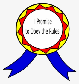 Transparent Ambassador Clipart - Promise To Obey The Rules, HD Png Download, Transparent PNG