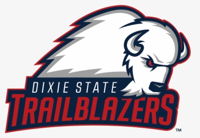 Dixie State Red Storm - Dixie State University Trailblazers, HD Png Download, Transparent PNG