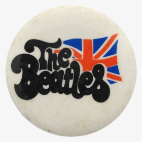 The Beatles Flag Music Button Museum - Beatles British Flag Circle, HD Png Download, Transparent PNG