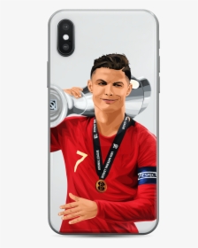 Cristiano Ronaldo Nation League Cup Winner Portugal - Mobile Phone Case, HD Png Download, Transparent PNG