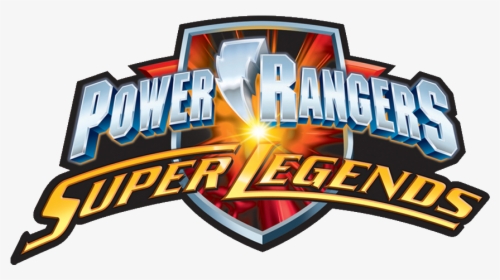 Transparent Power Ranger Png - Power Rangers Super Legends Logo, Png Download, Transparent PNG