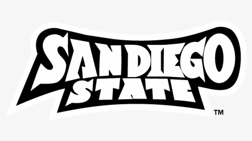 San Diego State Aztecs Logo Black And White - Line Art, HD Png Download, Transparent PNG