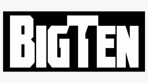 Big Ten Logo Png Transparent - White Big Ten Transparent Logo, Png Download, Transparent PNG