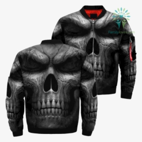 Black Silhouette Skull Over Print Jacket %tag Familyloves - Life To Ride Ride To Life, HD Png Download, Transparent PNG