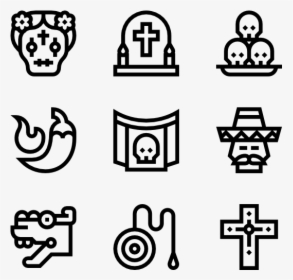 Mexican Skull Vector Png - Museum Icons, Transparent Png, Transparent PNG