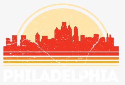 Transparent Philadelphia Skyline Silhouette, HD Png Download, Transparent PNG