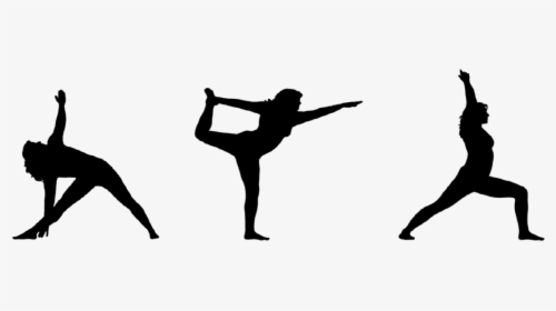 Yoga Clipart Transparent - Yoga Poses Silhouette Png - Free Transparent PNG  Clipart Images Download