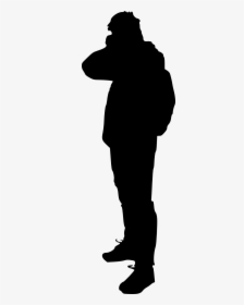 Photographer With Camera - Soldier Black And White, HD Png Download, Transparent PNG
