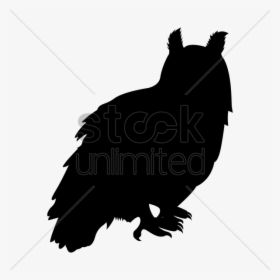 Long-eared Owl Clipart Owl Photography Silhouette - Illustration, HD Png Download, Transparent PNG