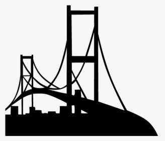 San Francisco Oakland Bay Bridge Golden Gate Bridge - Civil Engineering Bridge Logo, HD Png Download, Transparent PNG