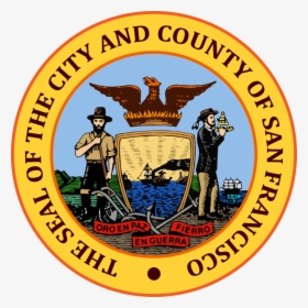- San Francisco County Logo - San Francisco Ca Seal, HD Png Download, Transparent PNG