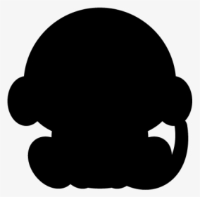 Silhouette Ape Monkey, HD Png Download, Transparent PNG