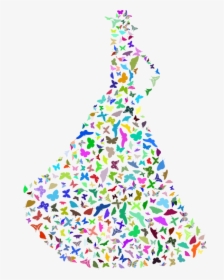 Free Png Of A Silhouette Of Woman In Dress Hats - Clip Art, Transparent Png, Transparent PNG