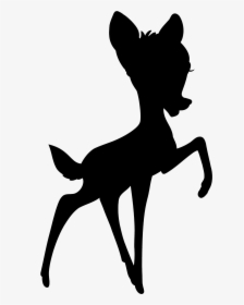 Bambi Silhouette The Walt Disney Company Faline Art - Redbubble Sticker Bambi, HD Png Download, Transparent PNG