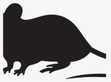 Rat Mouse Clipart Silhouette - Mouse Rat Vector Png, Transparent Png, Transparent PNG