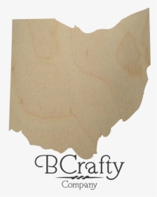 Ohio Wood Cutout State Shape - Wood State Shapes, HD Png Download, Transparent PNG