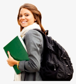College Girl In Png, Transparent Png, Transparent PNG