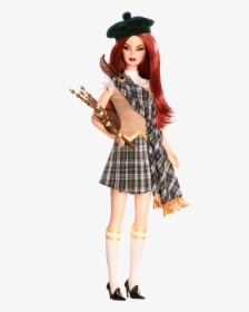 Scotland Barbie Doll - Scottish Barbie Doll, HD Png Download, Transparent PNG