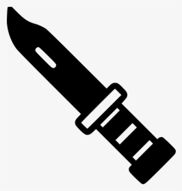 Knife Icon Png - Survival Knife Vector Png, Transparent Png, Transparent PNG
