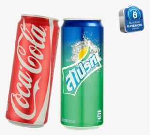 Fanta Can Png - Coca Cola And Sprite, Transparent Png, Transparent PNG