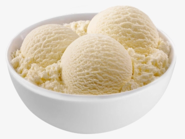 Bowl Vanilla Ice Cream Png, Transparent Png, Transparent PNG