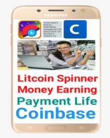 Freelitecoin-spiner - Iphone, HD Png Download, Transparent PNG