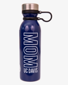 Image For Water Bottle Aluminum Mom Uc Davis W/heart - Water Bottle, HD Png Download, Transparent PNG