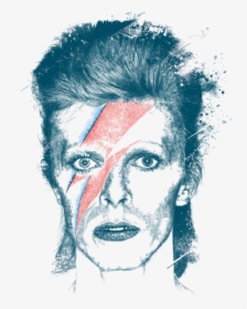 David Bowie Ziggy Stardust T Shirt, HD Png Download, Transparent PNG