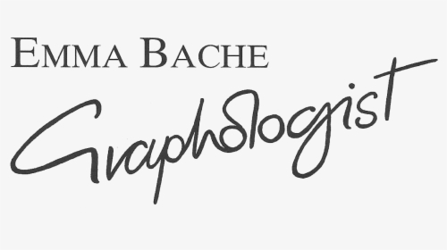 Emma Bache Graphology - Calligraphy, HD Png Download, Transparent PNG