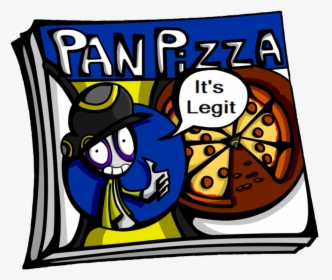Literal Pan Pizza Box By Epic-masterlord, HD Png Download, Transparent PNG