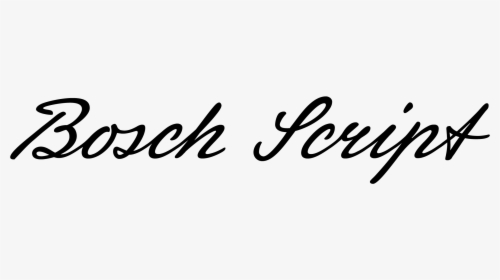 Based On Robert Bosch Handwriting - Calligraphy, HD Png Download, Transparent PNG