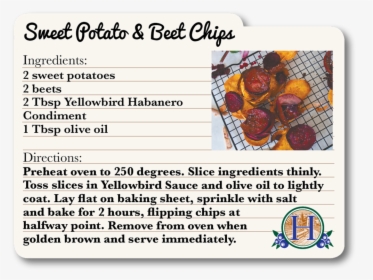 Sweet Potato & Beet Chips, HD Png Download, Transparent PNG