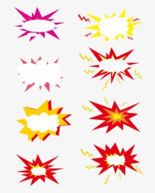 Explosion Clouds Simple Red Png And Vector Image ,, Transparent Png, Transparent PNG