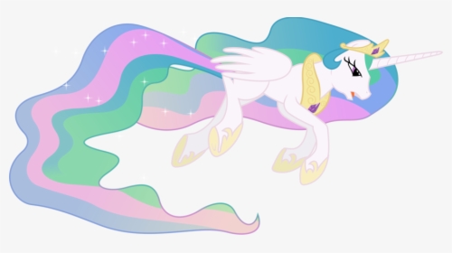 Thinks It S Time To Head To Bed - Mlp Celestia On The Ground, HD Png Download, Transparent PNG