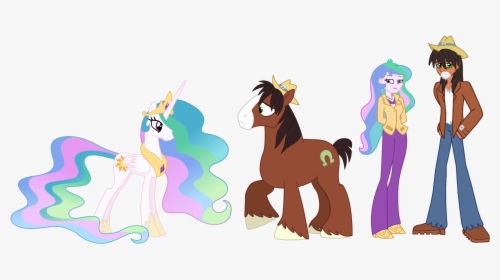 Mlp Troubleshoes And Celestia, HD Png Download, Transparent PNG