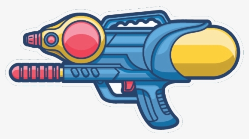 Nerf Gun Clip Freeuse Stock Water Designer Art Transprent - Cartoon Water Gun Png, Transparent Png, Transparent PNG
