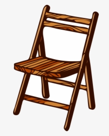 Chair, Wooden, Folding, Furniture, Seat, Brown, Indoors - Wooden Chair Clipart Png, Transparent Png, Transparent PNG
