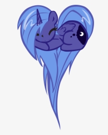Transparent Dolphins Clipart Black And White - My Little Pony Hearts, HD Png Download, Transparent PNG