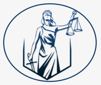Detroit Cheap Child Support Lawyer In Michigan 1 982-0010 - Lady Justice Simple Drawing, HD Png Download, Transparent PNG