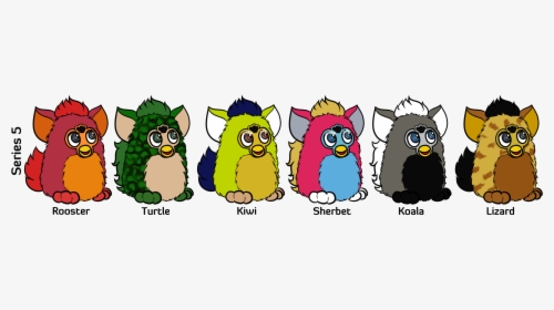 Transparent Furby Png - Furby Colors 1998, Png Download, Transparent PNG