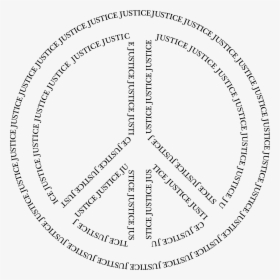 Justice Peace Symbol Clip Arts - Circle, HD Png Download, Transparent PNG