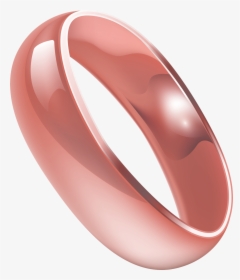 18k Wg - Pink Wedding Rings Png, Transparent Png, Transparent PNG