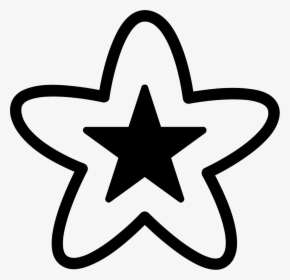 Cute Star - Estrella Dentro De Otra Estrella, HD Png Download, Transparent PNG
